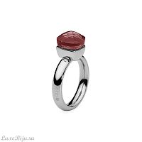 Кольцо Qudo Firenze ruby 16.5 мм 610205/16.5