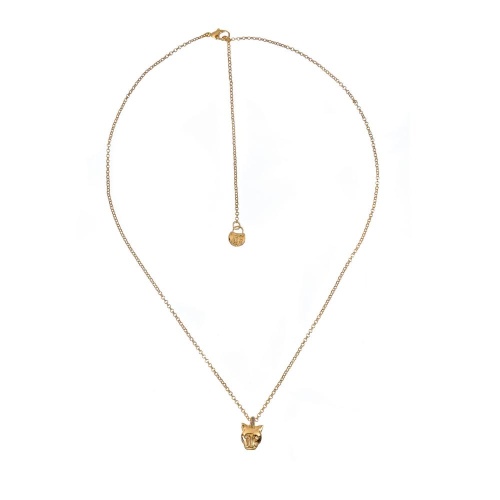 Колье Polina Firenze, пантера с кристаллами, PF26.1-PE2767 золотистый