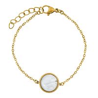 Браслет Fiore Luna Сфера SHELL WHITE, CB02913-2 BW/G