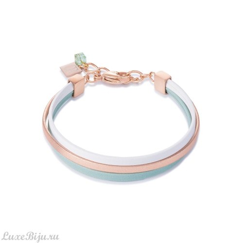 Браслет Coeur de Lion Green White 0221/30-0514
