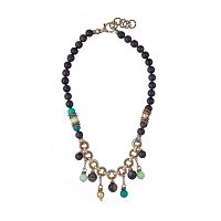 Колье Alcozer&J, с агатом и амазонитом, AL-C68JZ24-R коричневый