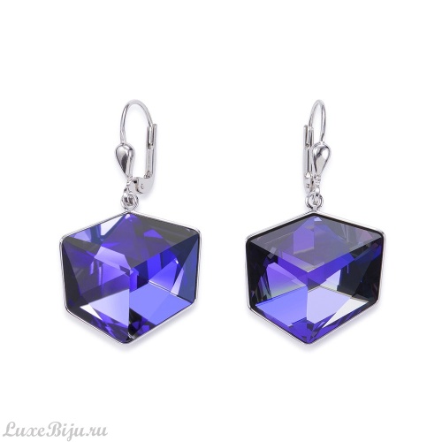 Серьги Coeur de Lion Purple 4889/20-0800