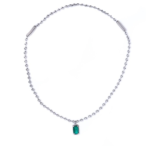 Колье Moon Paris, Ringo, с кристаллом, MR-22.03-014 зеленый