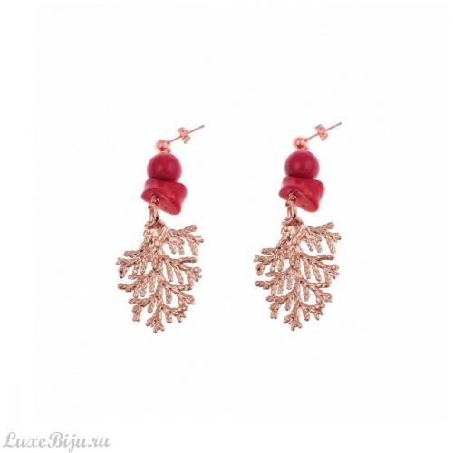 Серьги Ester Bijoux Кипарис OR1005-RG/R BR