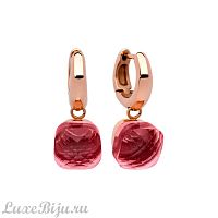 Серьги Qudo Firenze ruby 300050 R/RG
