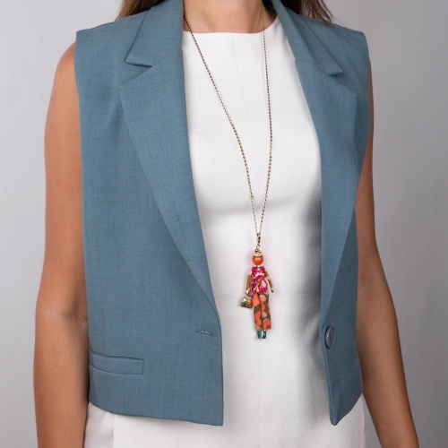 Подвеска Miamelie, кукла Мичелл, MiA-2408-CL5449 золотистый фото 3