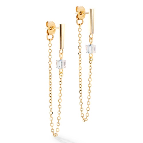 Серьги Coeur de Lion Black-Gold, 5076/21-1316 фото 3