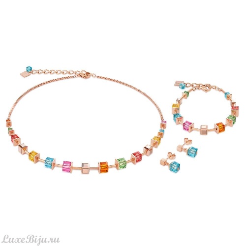 Серьги Coeur de Lion Multicolour 4996/21-1500 фото 2