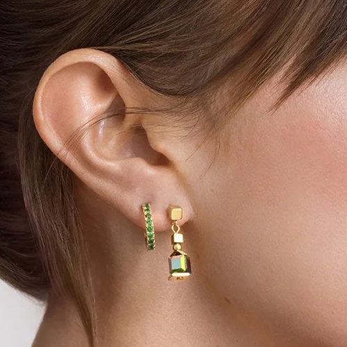 Серьги Coeur de Lion Green-Gold, 0146/23-0516 фото 4