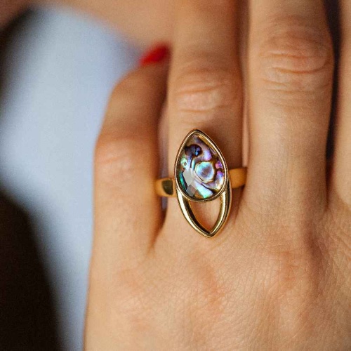Кольцо Possebon Abalone, K9211.14/16,5 G 16 фото 2