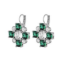 Серьги Dyrberg Kern BATTI SS EMERALD GREEN, 430060