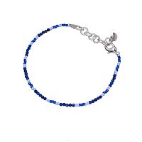 Браслет Lanzerotti, Alba, с лазуритом и кристаллами, LZ-24.02-012 синий