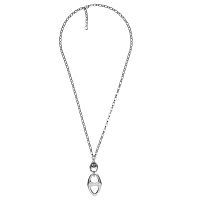 Колье Ciclon, Genesis, с кристаллом, CN-251811 серый