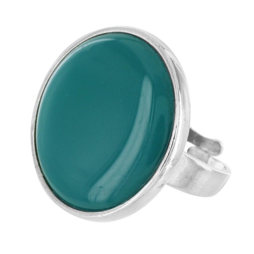 Кольцо TARATATA, Bidule, разъемное, с цветной смолой, TT-W23-05410-107 зеленый