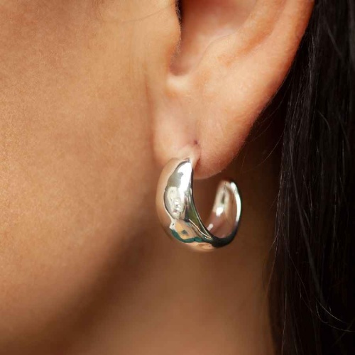 Серьги Fiore Luna Hollow Drop, LE6082 S фото 2