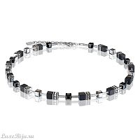 Колье Coeur de Lion Black-Silver 4018/10-1317
