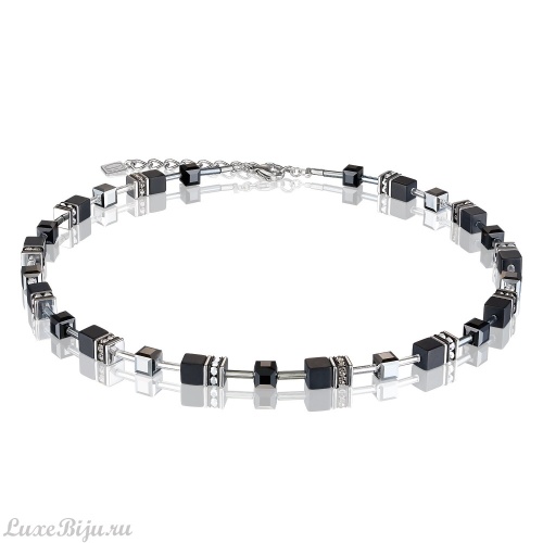 Колье Coeur de Lion Black-Silver 4018/10-1317