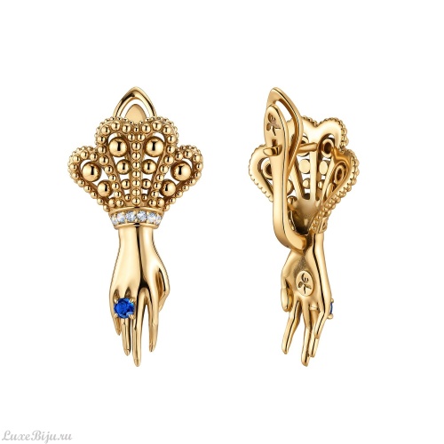 Серьги Fiore di Firenze OR4472 CHBL фото 3