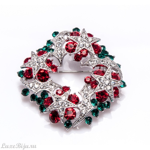 Брошь Moon Paris Christmas MCH-1710-014