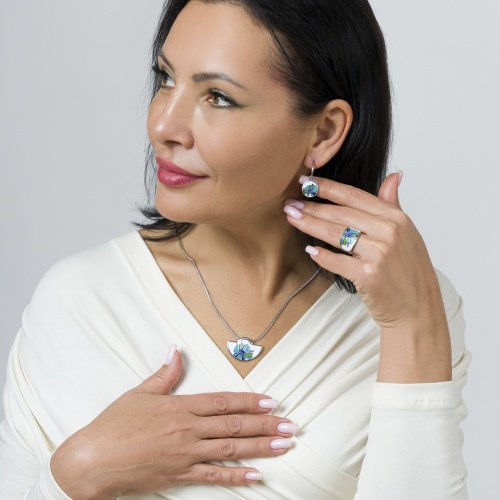 Серьги Fiore Luna, AE03599-13 фото 4