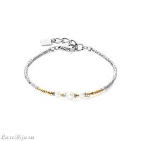 Браслет Coeur de Lion White bicolor, 1117/30-1426