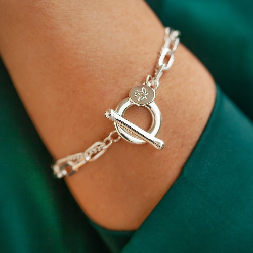 Браслет Fiore Luna Double Togl, CL6097 S фото 4