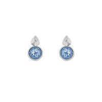 Серьги VIDDA, Fire, с кристаллом Swarovski, VD25.2-02315 голубой