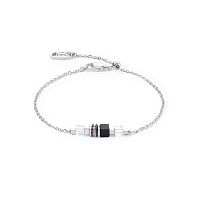 Браслет Coeur de Lion Black-Silver, 5076/30-1317