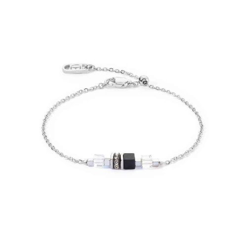 Браслет Coeur de Lion Black-Silver, 5076/30-1317