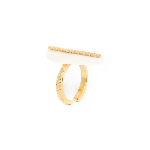 Кольцо Nature Bijoux, Ivory, разъемное, с костью, NB22.1-19-24365 белый фото 6