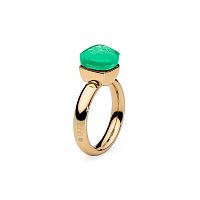 Кольцо Qudo Firenze smaragd 18 мм, 610400/17.8 G/G