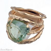 Кольцо Estrosia, с празиолитом, ES-ANM37-7A мятный, 17,5