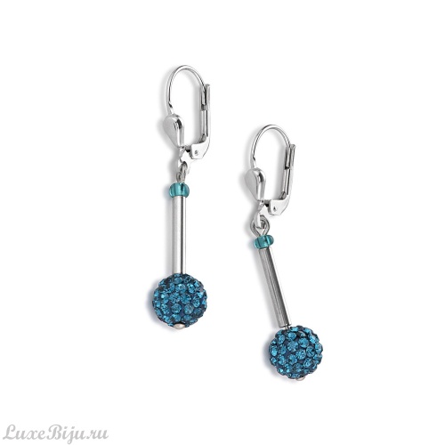 Серьги Coeur de Lion Multicolor 4902/20-1500