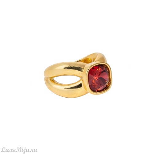Кольцо Tucco, Camila, разъемное, с кристаллом, TC26.1-TMA113-D красный