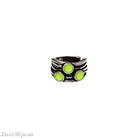 Кольцо Tra-la-ra, Fluor, разъемное, со вставкой из смолы, TLR23-235P302 желтый