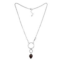 Колье Fiore Luna COFFE AGATE, LN3171-3 BR/S