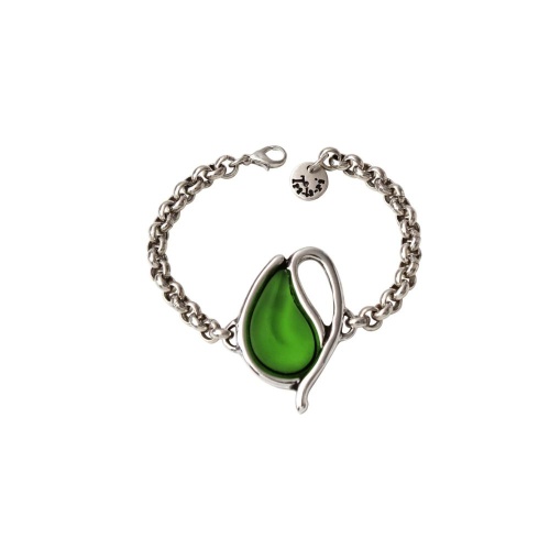 Браслет Tra-la-ra, Infinity, со вставкой из смолы, TLR23-231P002 мятный