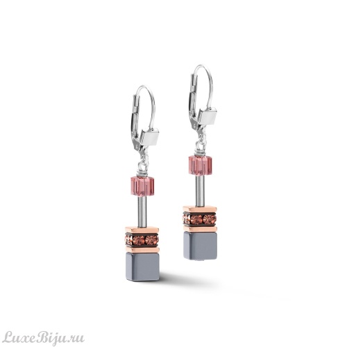 Серьги Coeur de Lion Antique Pink 4015/20-1926