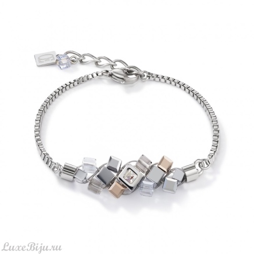 Браслет Coeur de Lion Silver-Rosegold 5037/30-1723