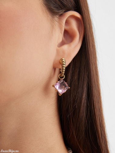 Серьги Fiore di Firenze OR0588 KUNZITE фото 2