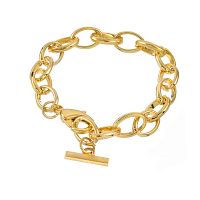 Браслет Moon Paris, Ringo, с овальными звеньями, MR-26.01-045 золотистый