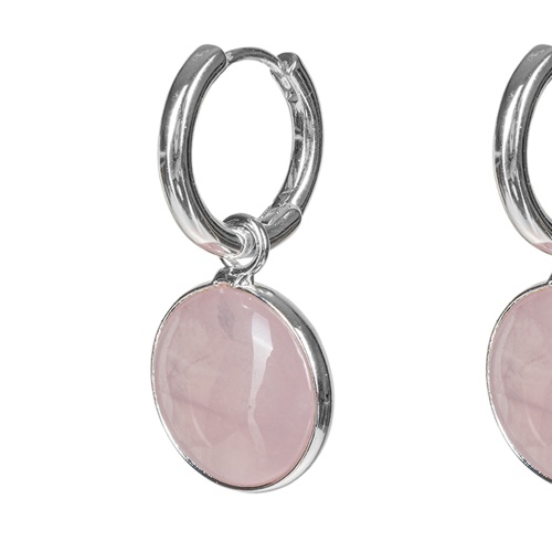 Серьги Fiore Luna ROSE QUARTZ, LE1118 R/S фото 3
