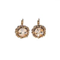 Серьги Celeste G, с кристаллом Swarovski, CS25.1-2082 янтарный