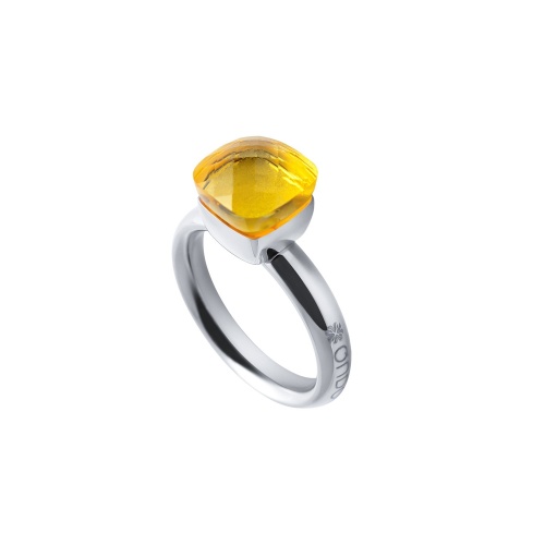 Кольцо Qudo Firenze light topaz 16.5 мм 611911 BR/S фото 9