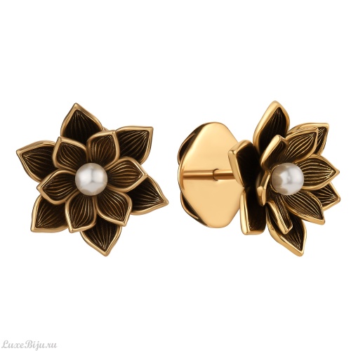 Серьги пусеты Fiore di Firenze OR0320 фото 2