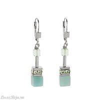 Серьги Coeur de Lion Light Green 4017/20-0520
