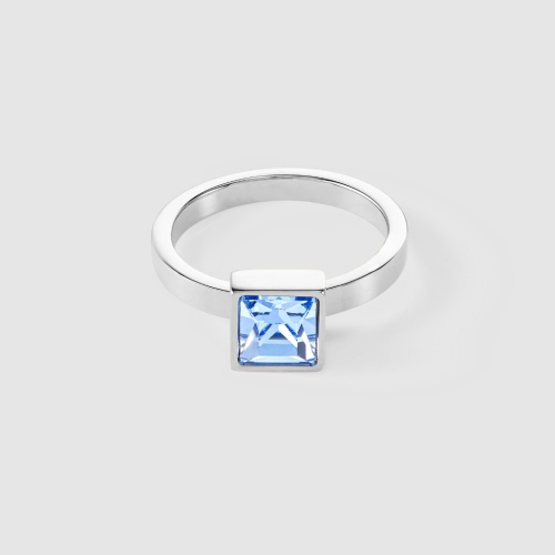 Кольцо Coeur de Lion Light Blue-Silver 18.5 мм, 0500/40-0741 58 фото 3