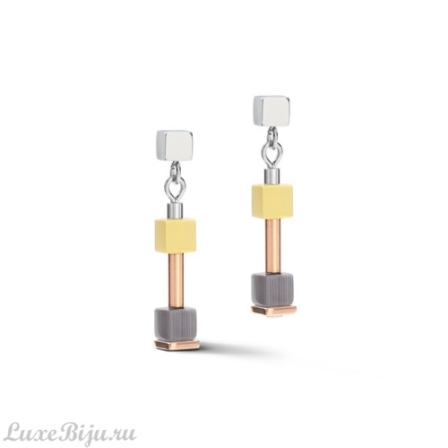 Серьги Coeur de Lion Fine Pastel Beige-Olive 5028/21-1009 фото 3
