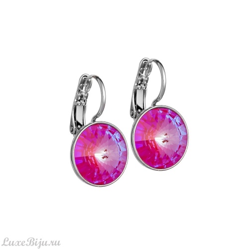 Серьги Fiore Luna Lotus Pink Delite A1903.7 R/S