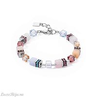 Браслет Coeur de Lion Light blue-Beige, 3039/30-0738